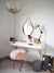 
                  Scandinavian Dressing Table Featuring the Perfect Mongolian Sheepskin Stool
                