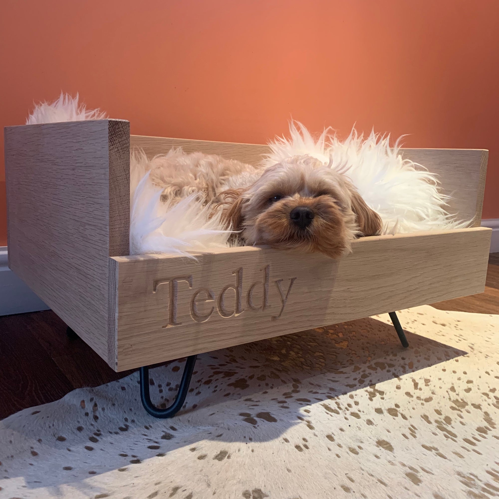 Personalised, Handcrafted Dog and Cat Bed Collection