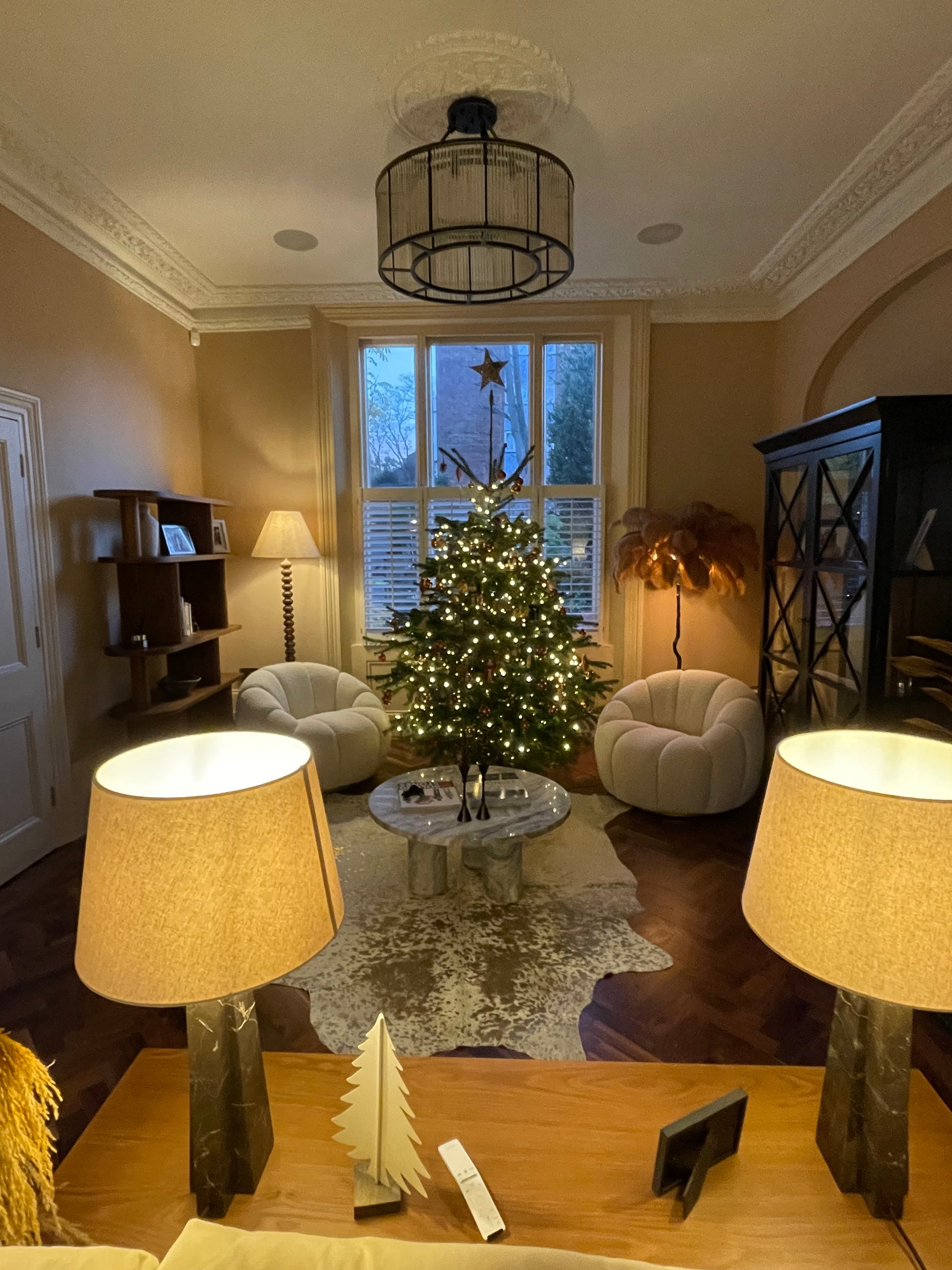 metallic speckled cowhide genuine leather