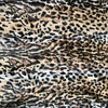 Animal Print Upholstered Bench