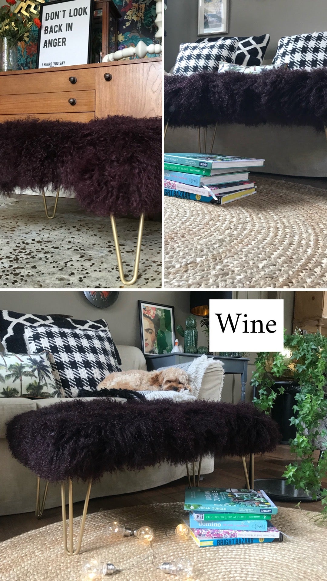 Mongolian Sheepskin Throws / Rugs