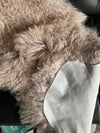 Oyster Mongolian Sheepskin double rug